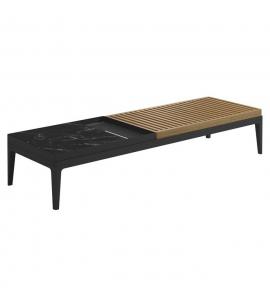 Gloster Grid Coffee Table Ceramic - Meteor