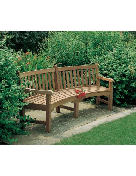 Barlow Tyrie Glenham Curved Bench