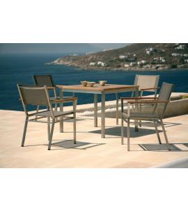 Barlow Tyrie Equinox 4 Seater Dining Set