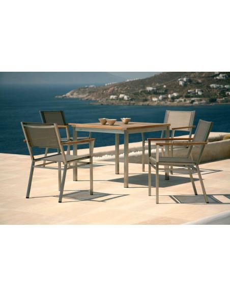 Barlow Tyrie Equinox 4 Seater Dining Set