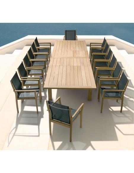 Barlow Tyrie Apex 14 Seater Dining Set