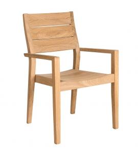 Alexander Rose Roble Tivoli Stacking Armchair