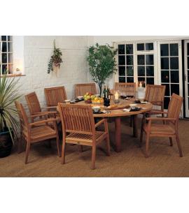 Barlow Tyrie Drummond 8 Seater Dining Set