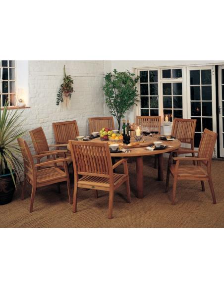 Barlow Tyrie Drummond 8 Seater Dining Set