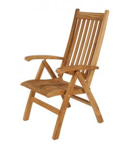 Barlow Tyrie Ascot Folding Highback Recliner Chair
