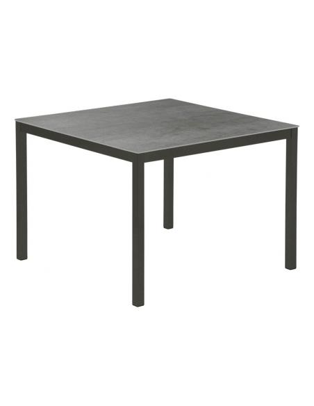 Barlow Tyrie Equinox 100cm Square Table (Graphite)