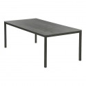 Barlow Tyrie Equinox 200cm Rectangular Table (Graphite)