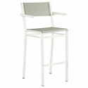 Barlow Tyrie Equinox High Dining Armchair – White