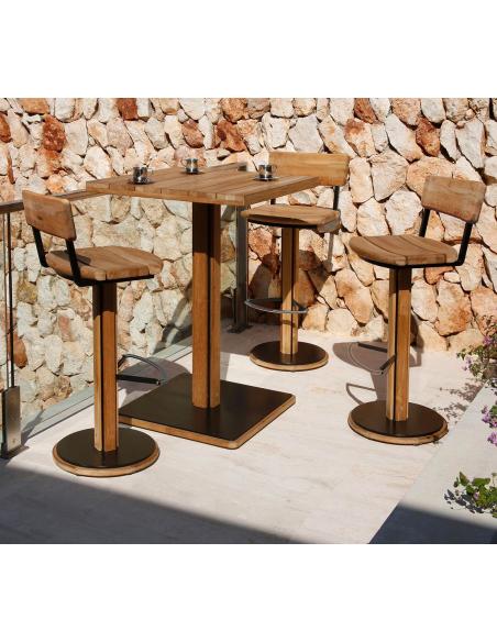 Barlow Tyrie Titan High Dining Chair