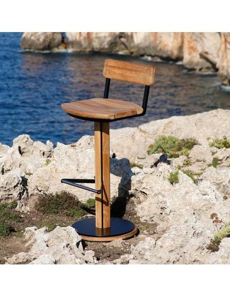 Barlow Tyrie Titan High Dining Chair
