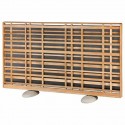 Barlow Tyrie Woodland Landscape Teak Screen with Pebble Feet
