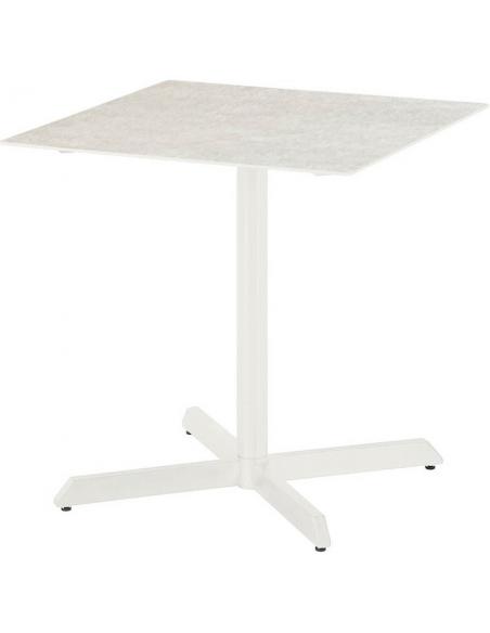 Barlow Tyrie Equinox & Mercury 2 Seater Dining Set - Arctic White