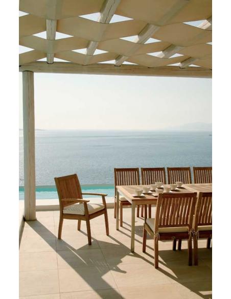 Barlow Tyrie Monaco Side Chair 