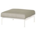 Barlow Tyrie Layout DS Single Ottoman (Arctic White)