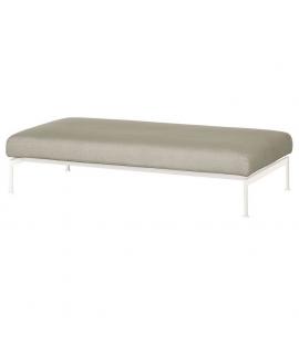 Barlow Tyrie Layout DS Double Ottoman (Arctic White)