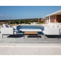 Barlow Tyrie Layout DS Double Ottoman (Forge Grey)