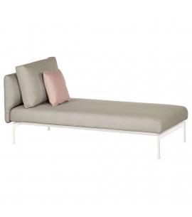 Barlow Tyrie Layout DS Single Lounger (Arctic White)