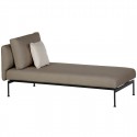 Barlow Tyrie Layout DS Single Lounger (Forge Grey)