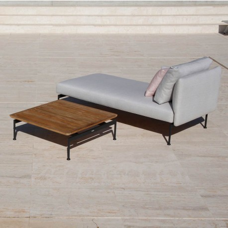 Barlow Tyrie Layout DS Single Lounger (Forge Grey)