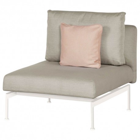Barlow Tyrie Layout DS Single Bench (Arctic White)