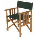Barlow Tyrie Safari Folding Armchair in Forest Green 