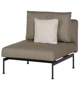 Barlow Tyrie Layout DS Single Bench (Forge Grey)