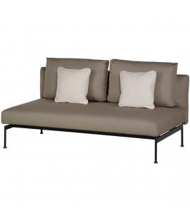 Barlow Tyrie Layout DS Double Bench (Forge Grey)