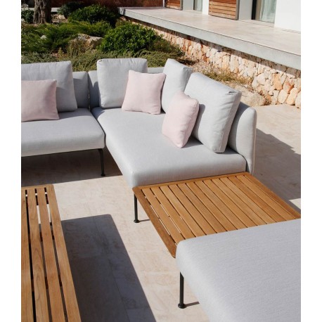 Barlow Tyrie Layout 80cm Square Bridging Table...