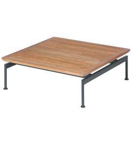 Barlow Tyrie Layout 80cm Square Low Table (Forge Grey)