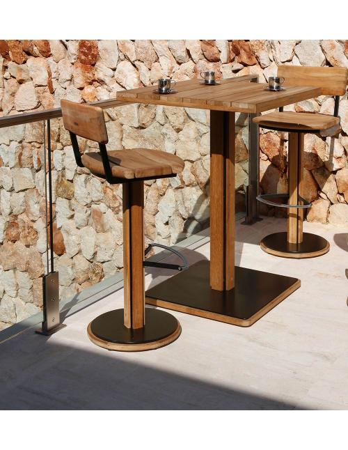 Barlow Tyrie Titan 2 Seater High Dining Set