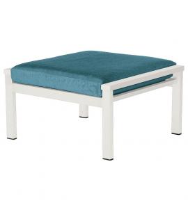 Barlow Tyrie Equinox Deep Seating Ottoman (Arctic White)
