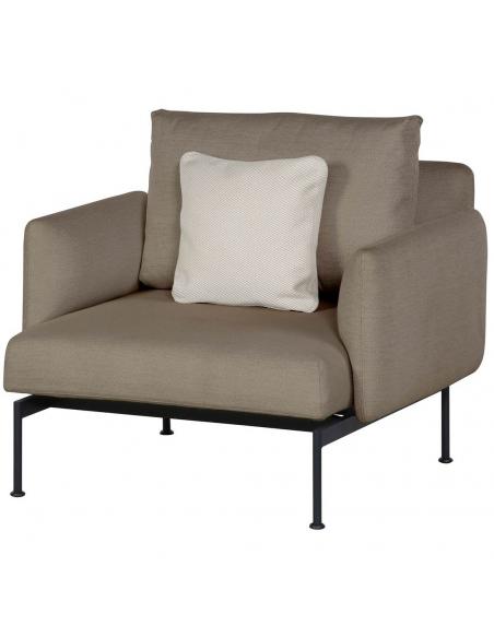 Barlow Tyrie Layout DS Armchair with Low Arms (Forge Grey)