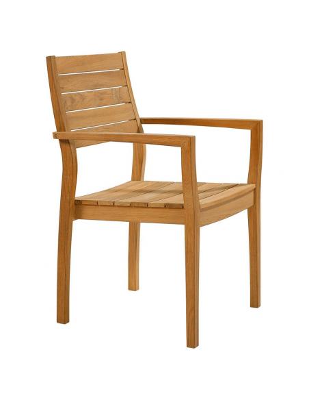 Barlow Tyrie Horizon Teak Stacking Armchair