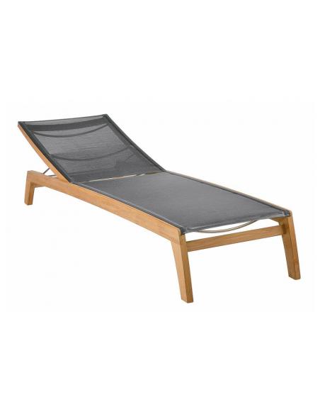 Barlow Tyrie Horizon Lounger with Platinum Sling