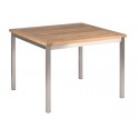 Barlow Tyrie Equinox 100cm Rectangular Dining Table with Teak Top