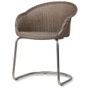 Vincent Sheppard Avril Dining Chair Black Cantilever Base
