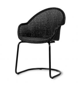 Vincent Sheppard Avril HB Dining Chair Black Cantilever Base