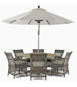 Neptune Harmondsworth 6 Seater Round Dining Set