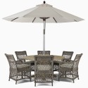 Neptune Harmondsworth 6 Seater Round Dining Set
