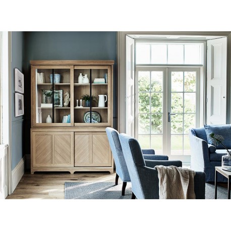 Neptune Holborn 6ft Glazed Dresser
