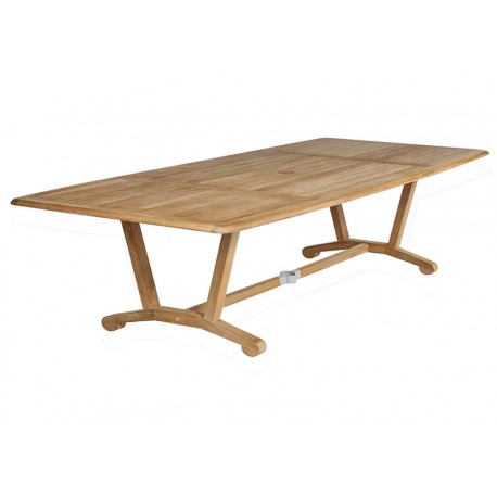 Barlow Tyrie Chesapeake 280cm Rectangular Teak Dining Table 