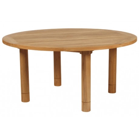 Barlow Tyrie Drummond 150cm Round Teak Dining Table 