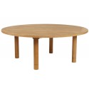Barlow Tyrie Drummond 185cm Round Teak Dining Tabl