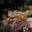 Barlow Tyrie Monaco 150cm Rectangular Teak Dining Table 