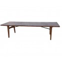 Barlow Tyrie Monterey 300cm Square Teak Dining Table with Oxide Ceramic Top