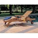 Barlow Tyrie Capri Ultra Sun Lounger with Pull Out Tray