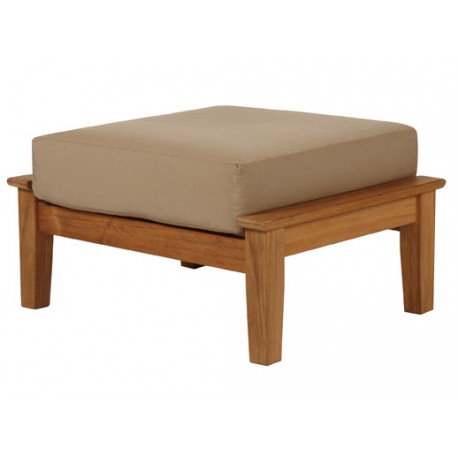Barlow Tyrie Haven Deep Seating Ottoman with Cushion