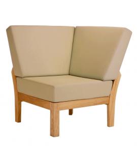 Barlow Tyrie Haven Deep Seating Corner Unit with Seat and Back Cushions