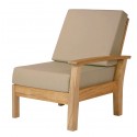 Barlow Tyrie Haven Deep Seating Right End Unit with Seat and Back Cushions