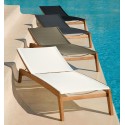 Barlow Tyrie Horizon Lounger with Pearl Sling